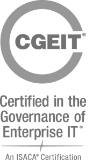 Certified in the Governance of Enterprise IT (CGEIT)